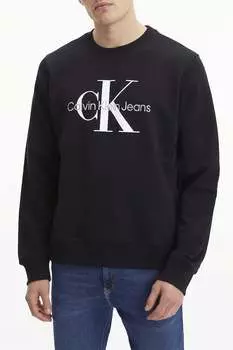Толстовка с логотипом Calvin Klein Jeans, черный