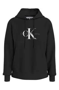 Толстовка с логотипом Calvin Klein Jeans, черный