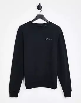 Толстовка с логотипом черного цвета Berghaus