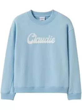 Толстовка с логотипом Claudie Pierlot, синий