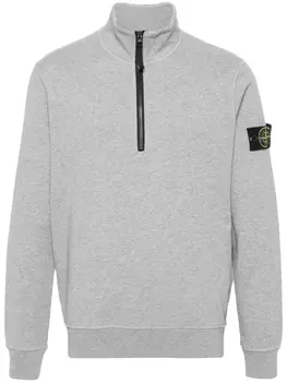 Толстовка с логотипом Compass Stone Island, серый