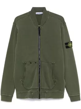 Толстовка с логотипом Compass Stone Island, зеленый