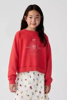 Толстовка с логотипом Den (дети) Gap, красный