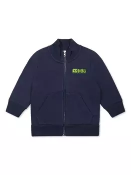 Толстовка с логотипом Diesel Kids, синий