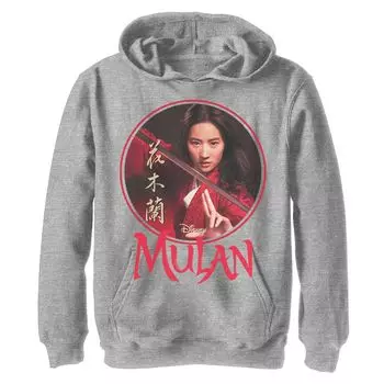 Толстовка с логотипом Disney Mulan Live Action Mulan Circle для мальчиков 8–20 лет Disney