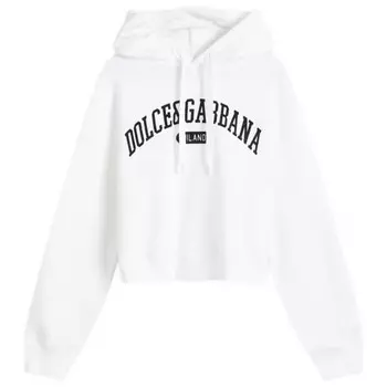 Толстовка с логотипом Dolce & Gabbana, белый