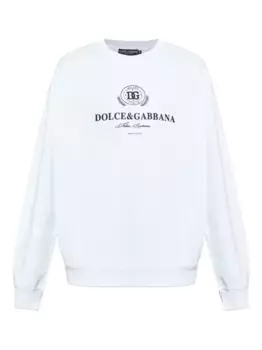 Толстовка с логотипом DOLCE & GABBANA, белый