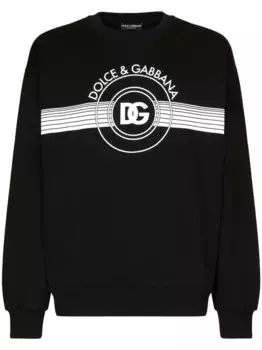 Толстовка с логотипом DOLCE & GABBANA, черный