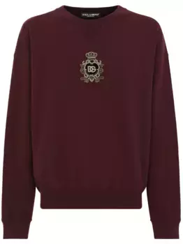 Толстовка с логотипом DOLCE & GABBANA, красный
