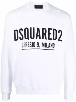 Толстовка с логотипом Dsquared2, белый