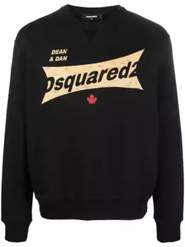 Толстовка с логотипом DSQUARED2, черный