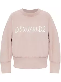 Толстовка с логотипом DSQUARED2, розовый