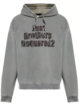 Толстовка с логотипом DSQUARED2, серый