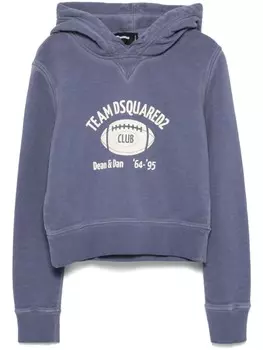 Толстовка с логотипом DSQUARED2, синий