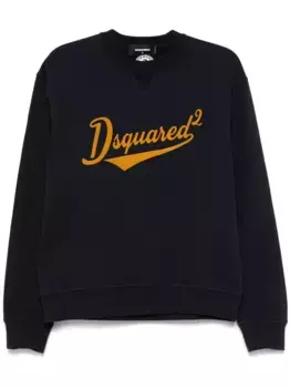 Толстовка с логотипом DSQUARED2, синий