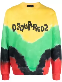Толстовка с логотипом DSQUARED2, желтый