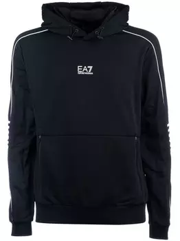 Толстовка с логотипом Ea7 Emporio Armani, черный