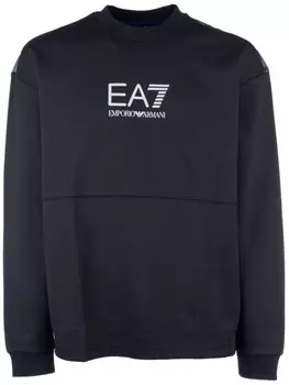 Толстовка с логотипом Ea7 Emporio Armani, черный
