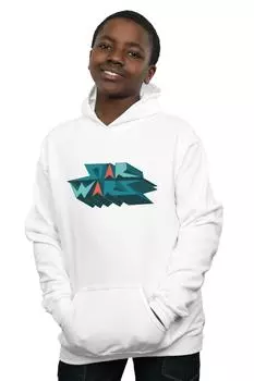 Толстовка с логотипом Edgy Block Star Wars, белый