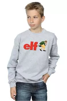 Толстовка с логотипом Elf, серый