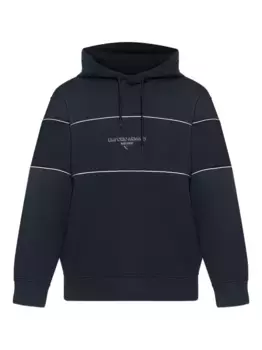 Толстовка с логотипом EMPORIO ARMANI, синий
