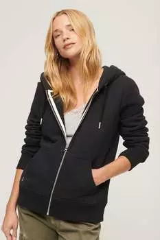 Толстовка с логотипом Essential Superdry, черный