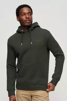 Толстовка с логотипом Essential Superdry, зеленый