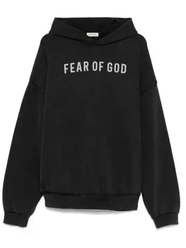 Толстовка с логотипом Fear Of God, серый