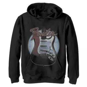 Толстовка с логотипом Fender Stratocaster In The Spotlight для мальчиков 8–20 лет Licensed Character