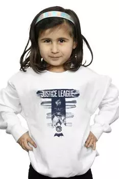 Толстовка с логотипом фильма «Лига справедливости» DC Comics, белый