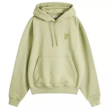 Толстовка с логотипом Flagpole вязка Burberry, цвет artichoke