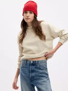 Толстовка с логотипом Gap, бежевый