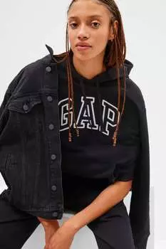Толстовка с логотипом Gap, черный