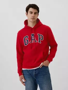 Толстовка с логотипом Gap, красный