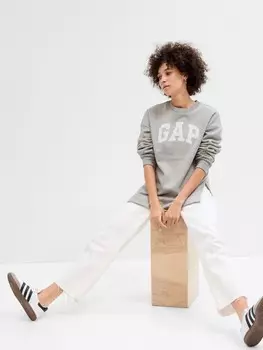 Толстовка с логотипом Gap, серый