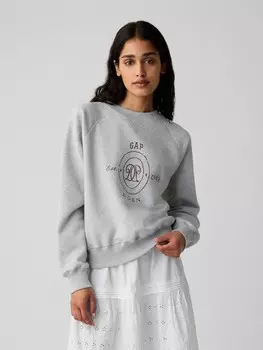 Толстовка с логотипом Gap, серый