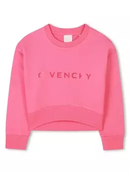 Толстовка с логотипом Givenchy Kids, розовый