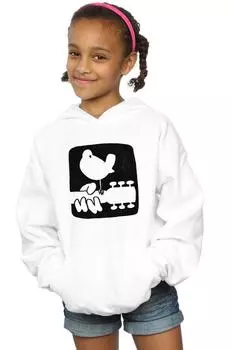 Толстовка с логотипом Guitar Woodstock, белый