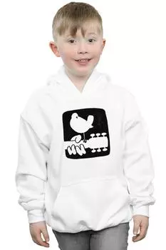 Толстовка с логотипом Guitar Woodstock, белый