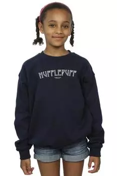 Толстовка с логотипом Хаффлпаффа Harry Potter, темно-синий