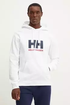 Толстовка с логотипом HH из хлопка Helly Hansen, белый