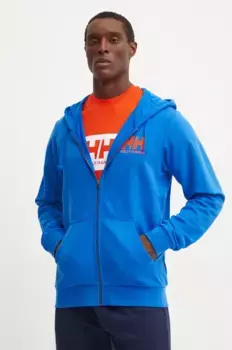 Толстовка с логотипом HH из хлопка Helly Hansen, синий