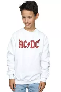 Толстовка с логотипом Horns AC/DC, белый