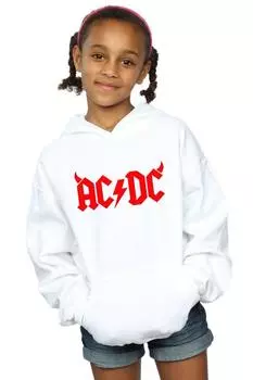 Толстовка с логотипом Horns AC/DC, белый