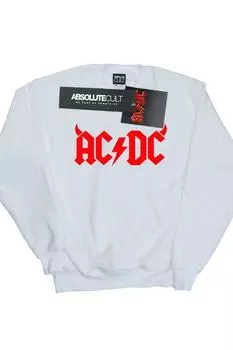 Толстовка с логотипом Horns AC/DC, черный