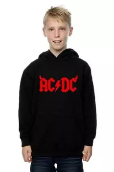 Толстовка с логотипом Horns AC/DC, черный