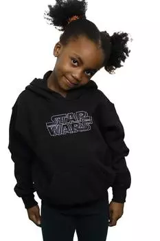 Толстовка с логотипом Hyperspace Star Wars, черный