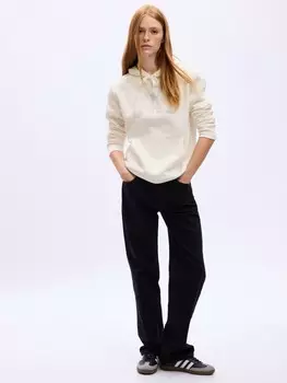 Толстовка с логотипом и флисом Gap, белый