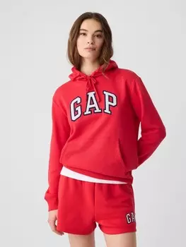 Толстовка с логотипом и флисом Gap, красный