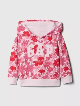 Толстовка с логотипом и капюшоном Gap, розовый